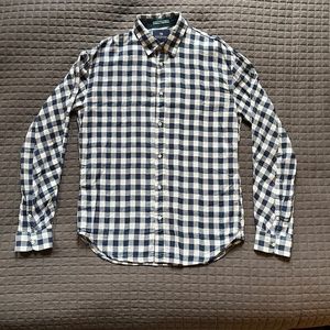 Scotch & Soda Long-Sleeve Checkered Shirt - Size Medium (Men's)